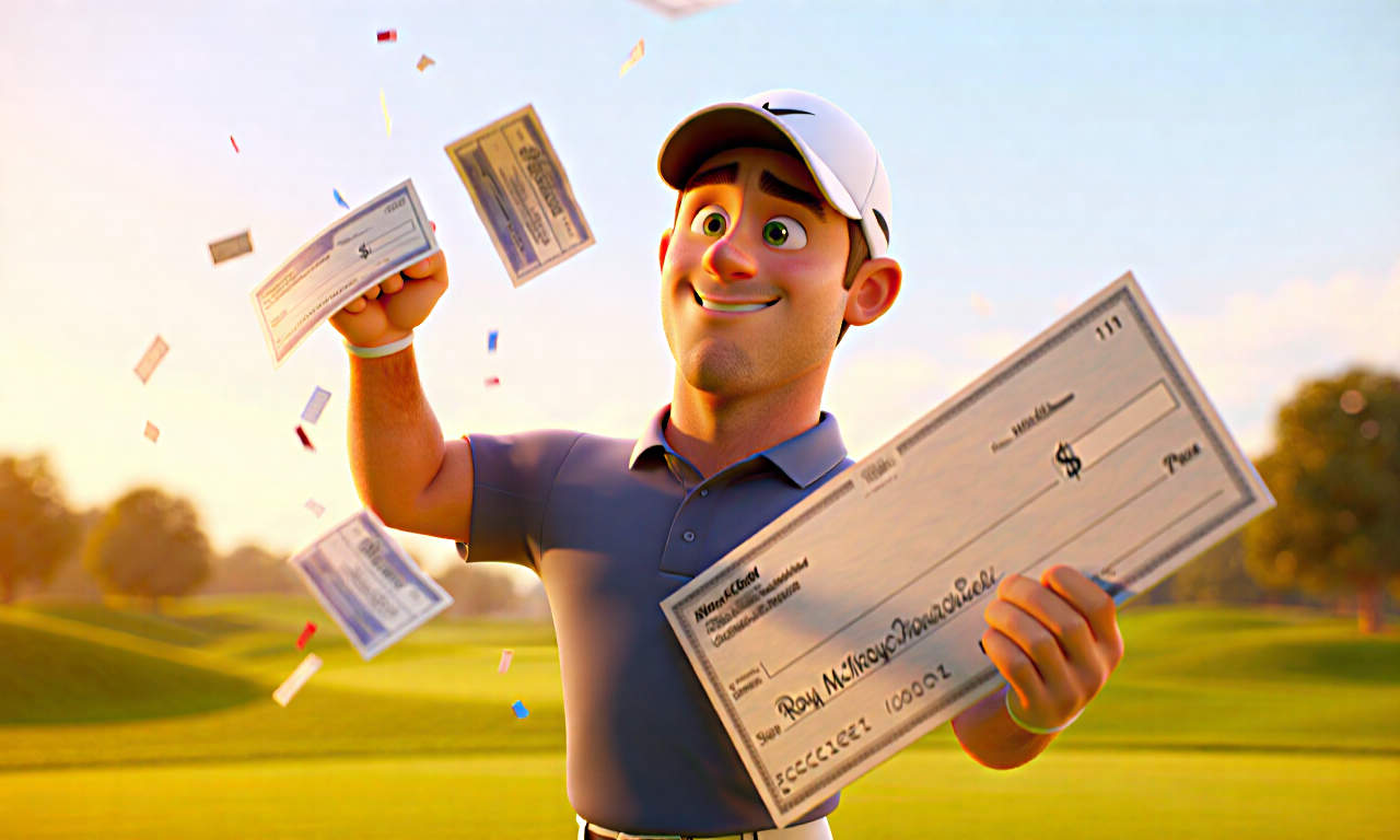 Pga-tour - Rory's Major Haul: More Than Just Shiny Trophies, It's About the Big Checks