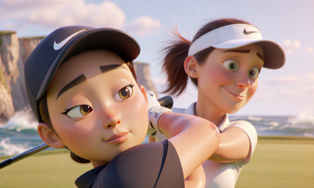 Lpga - Dundonald Links Tries to Eat Everyone Alive, Two Golfers Barely Escape With Their Scorecards