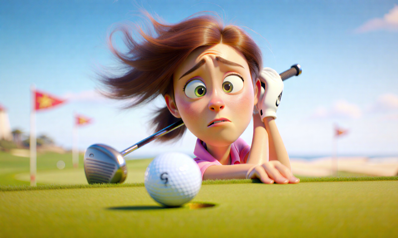 Lpga - Dundonald's Dizzying Day: Hull and Hall Take a Deep Dive into Golf's Funhouse Mirror