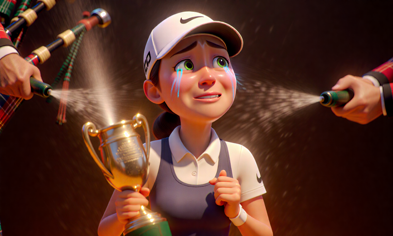 Lpga - Jenny Shin's Decade of Drought Ends in Tears, Champagne, and Surprisingly Robust Bagpipes