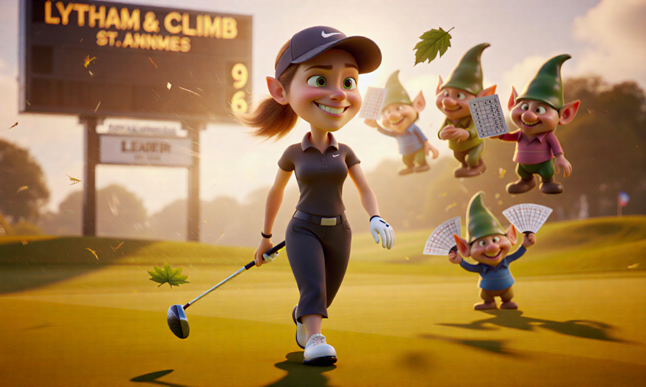Lpga - Esther Henseleit's Power Surge Sends AIG Women's Open Into a Tizzy