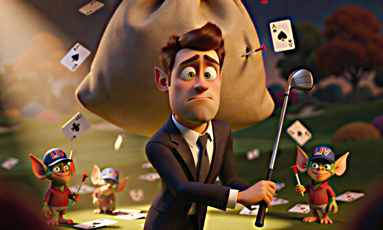 Liv-golf - LIV Golf Doesn't Quite Get the Pink Slip, Just a Stern Talking-To