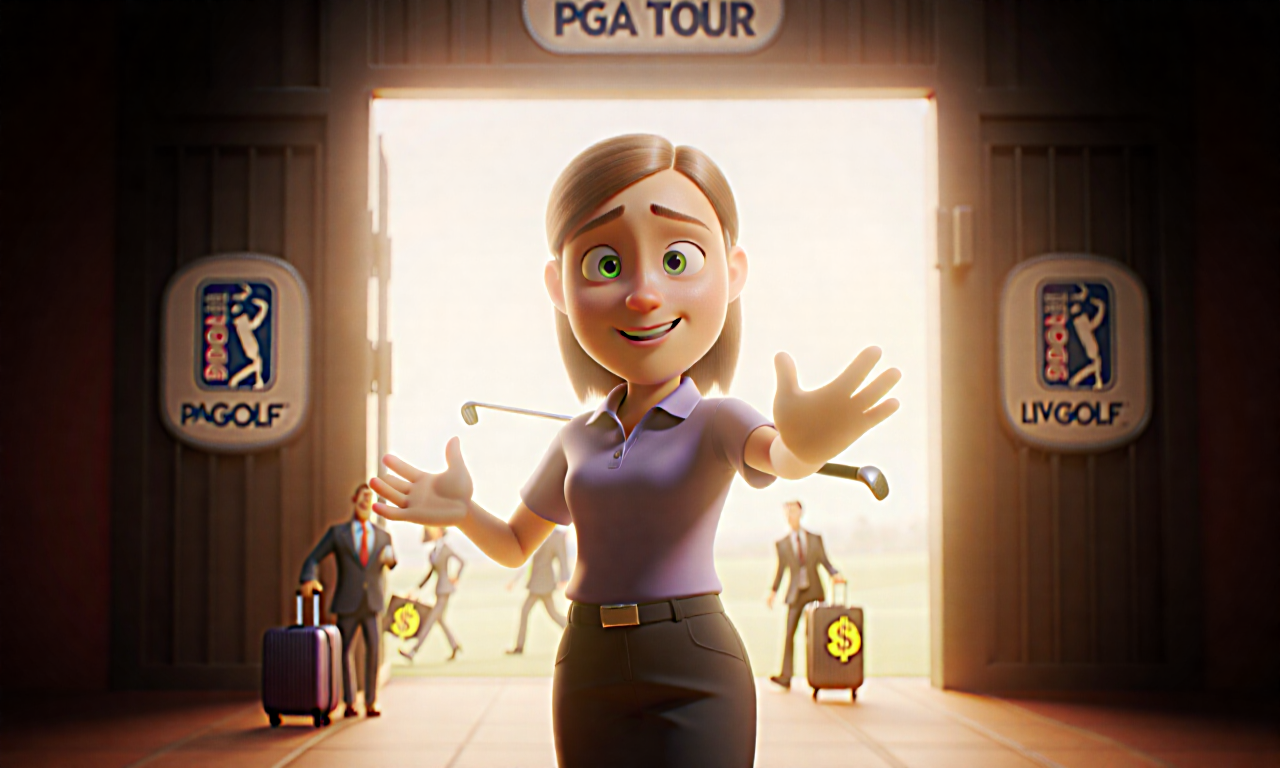 Pga-tour - Scottie Scheffler's "Open Door" for LIV: Is This a Welcome Mat or a Trapdoor?