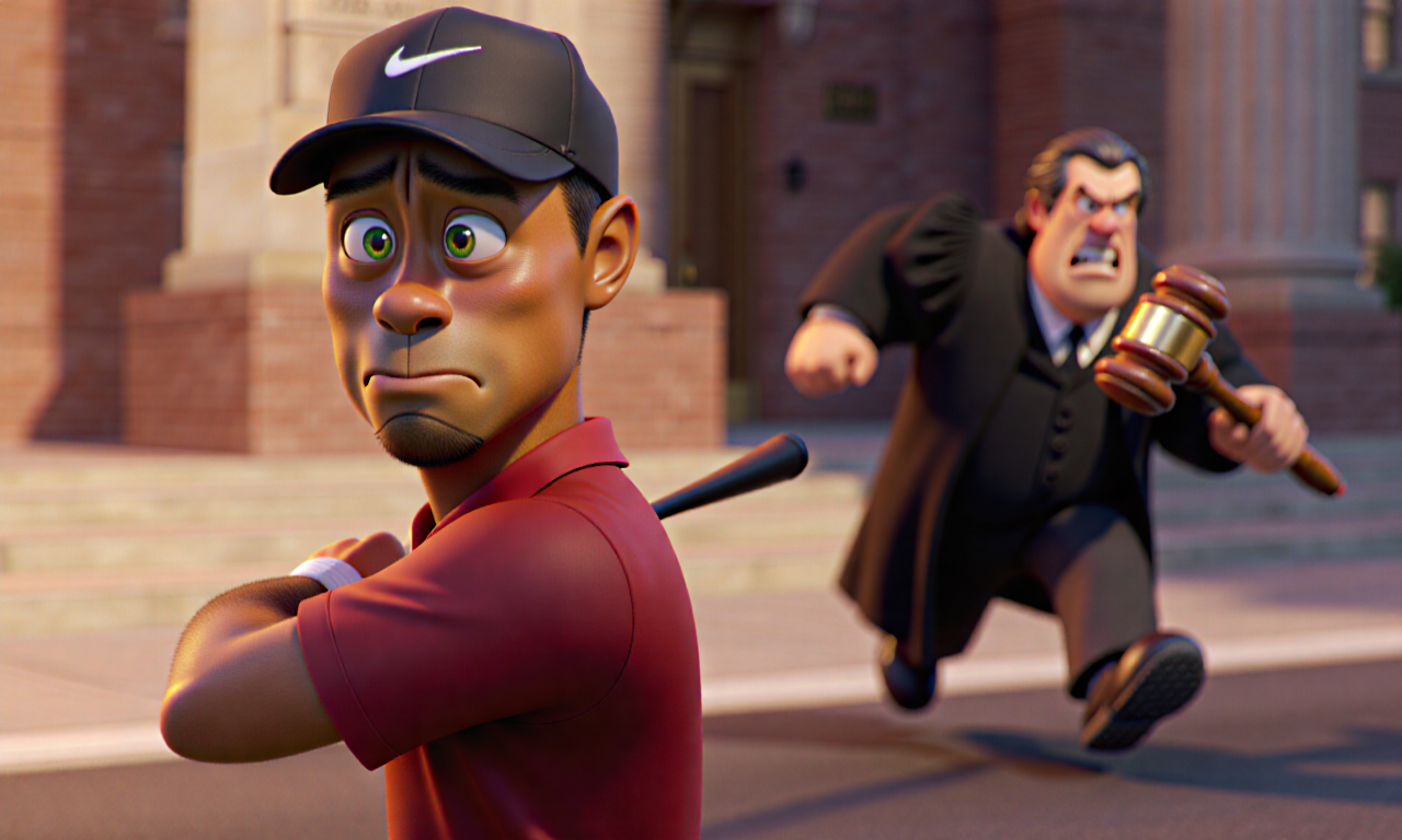 Pga-tour - Tiger's Wheels: Cart Blanche on the Course