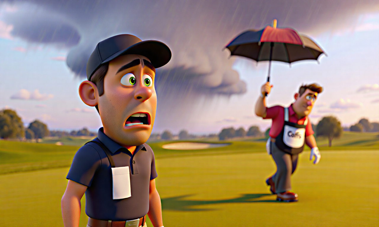 Pga-tour - Caddie Calls It Quits Over an Umbrella